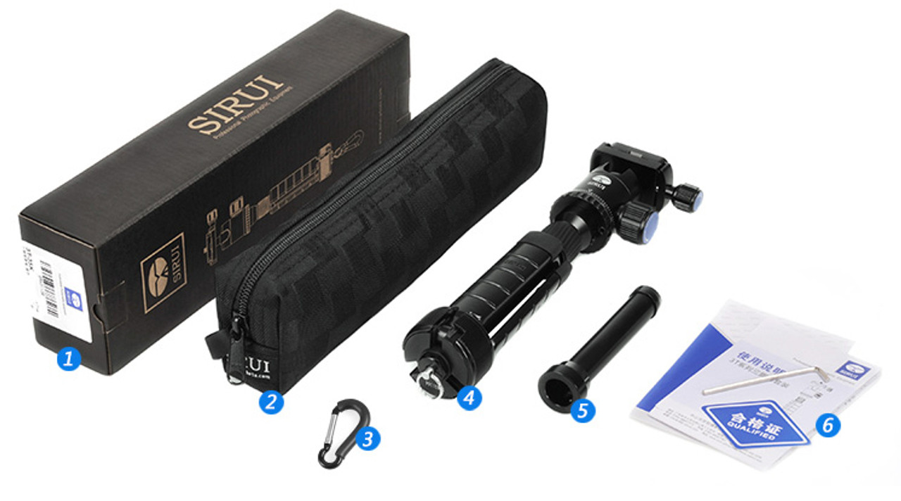 SIRUI ミニ三脚 3T-35K Amazon.com: Sirui 3T-35 Table Top/Handheld Video Tripod with